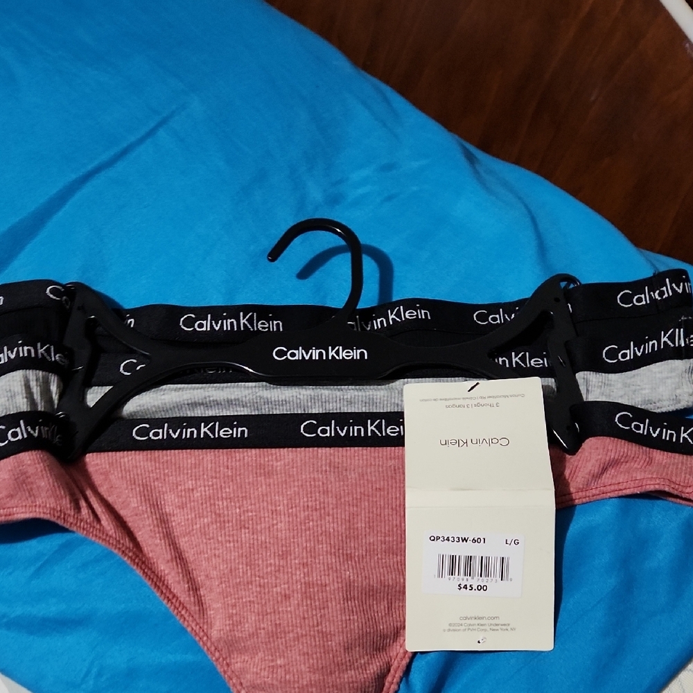 Calvin Klein Black and Pink Briefs